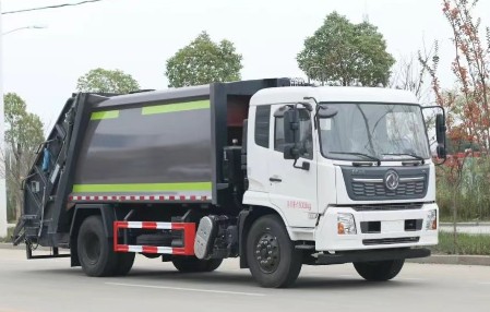 東風天錦國六12-14方壓縮式垃圾車_壓縮式垃圾車生產廠家